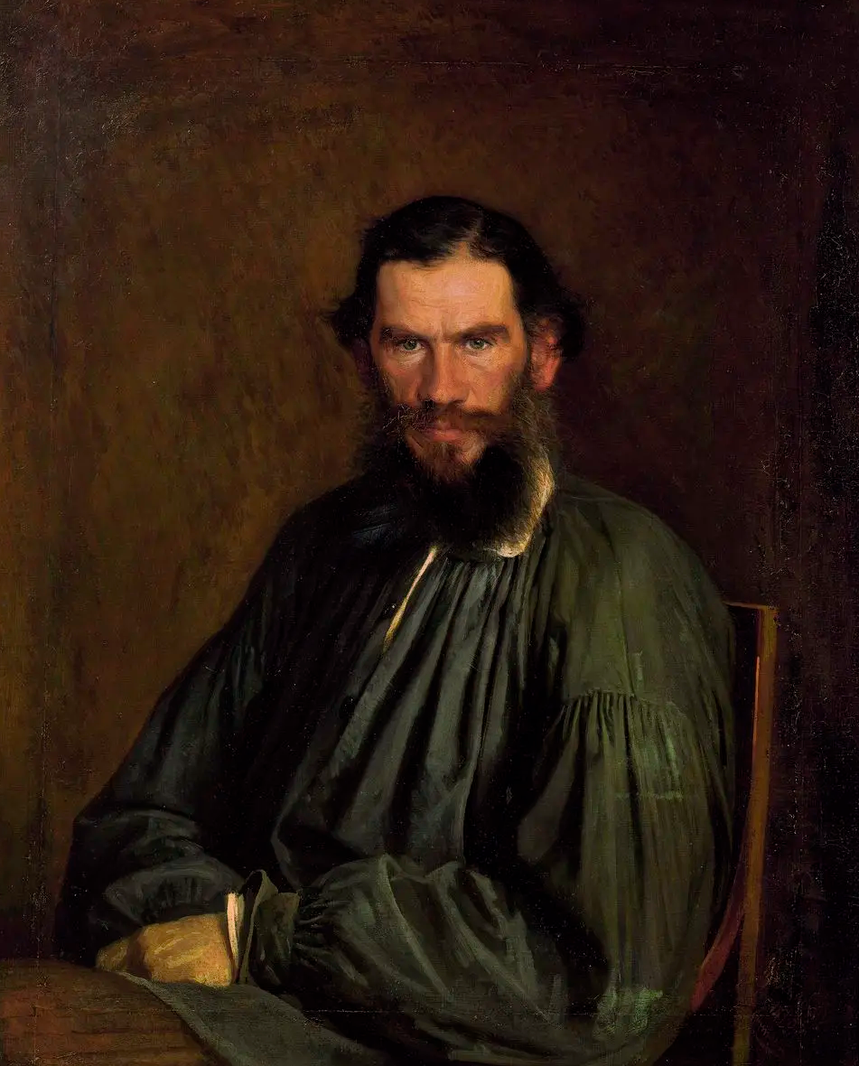 Крамской Иван Николаевич, портрет Л. Н. Толстого