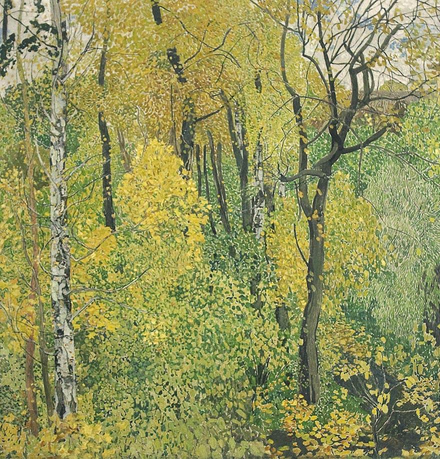 Головин Александр Яковлевич, «Осенний пейзаж» конец 1910-х годов