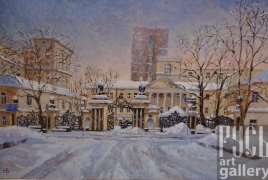 Современная живопись и графика, Утро в Толмачевском переулке