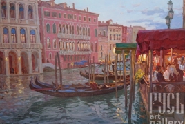 Современная живопись и графика, Венецианское кафе