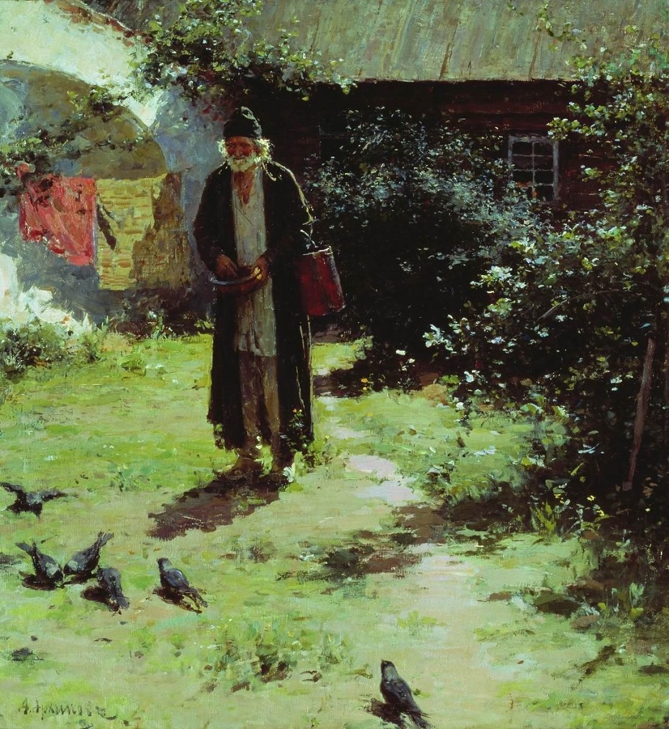 Абрам Архипов. Картина «Келейник», 1891