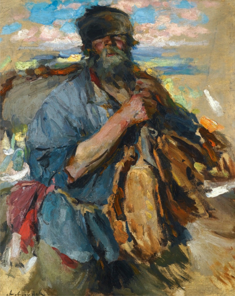 Абрам Архипов. Картина «С ярмарки», 1928