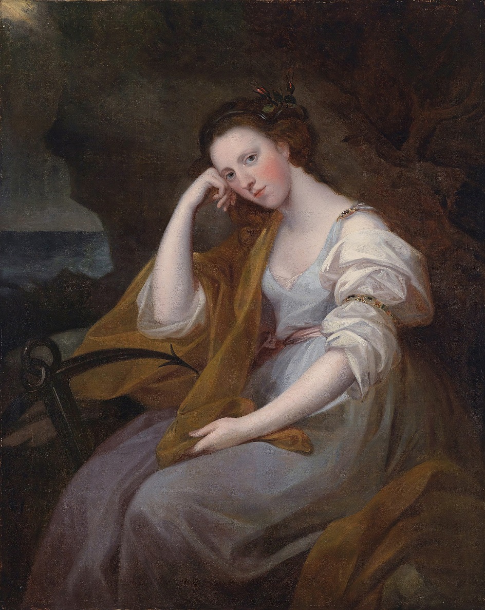 Ангелика Кауфман. Картина «Портрет Луизы Левезон Гауэр», 1767