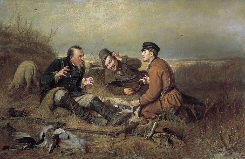 Василий Перов. «Охотники на привале», 1871