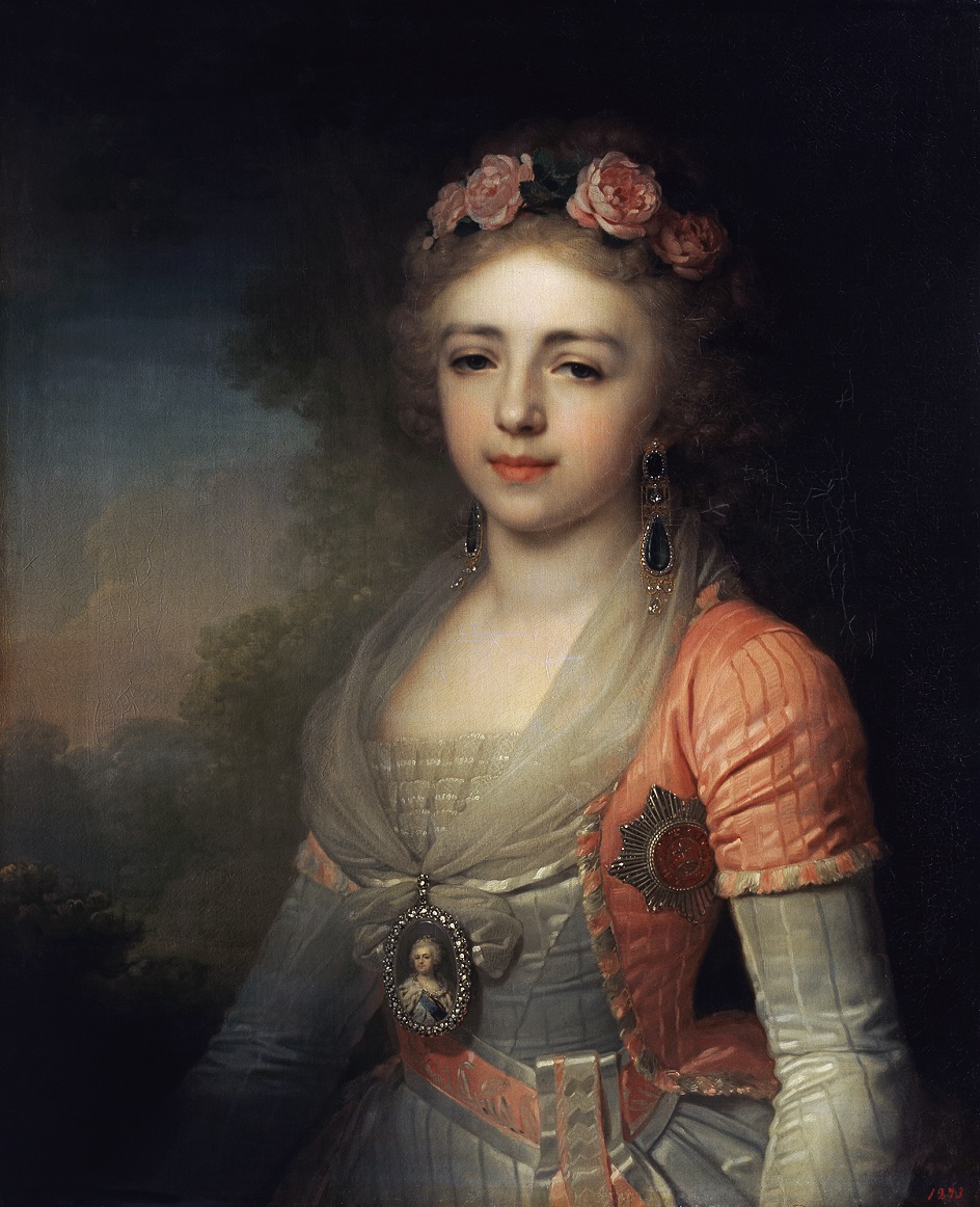 Владимир Боровиковский. «Портрет Александры Павловны», 1796
