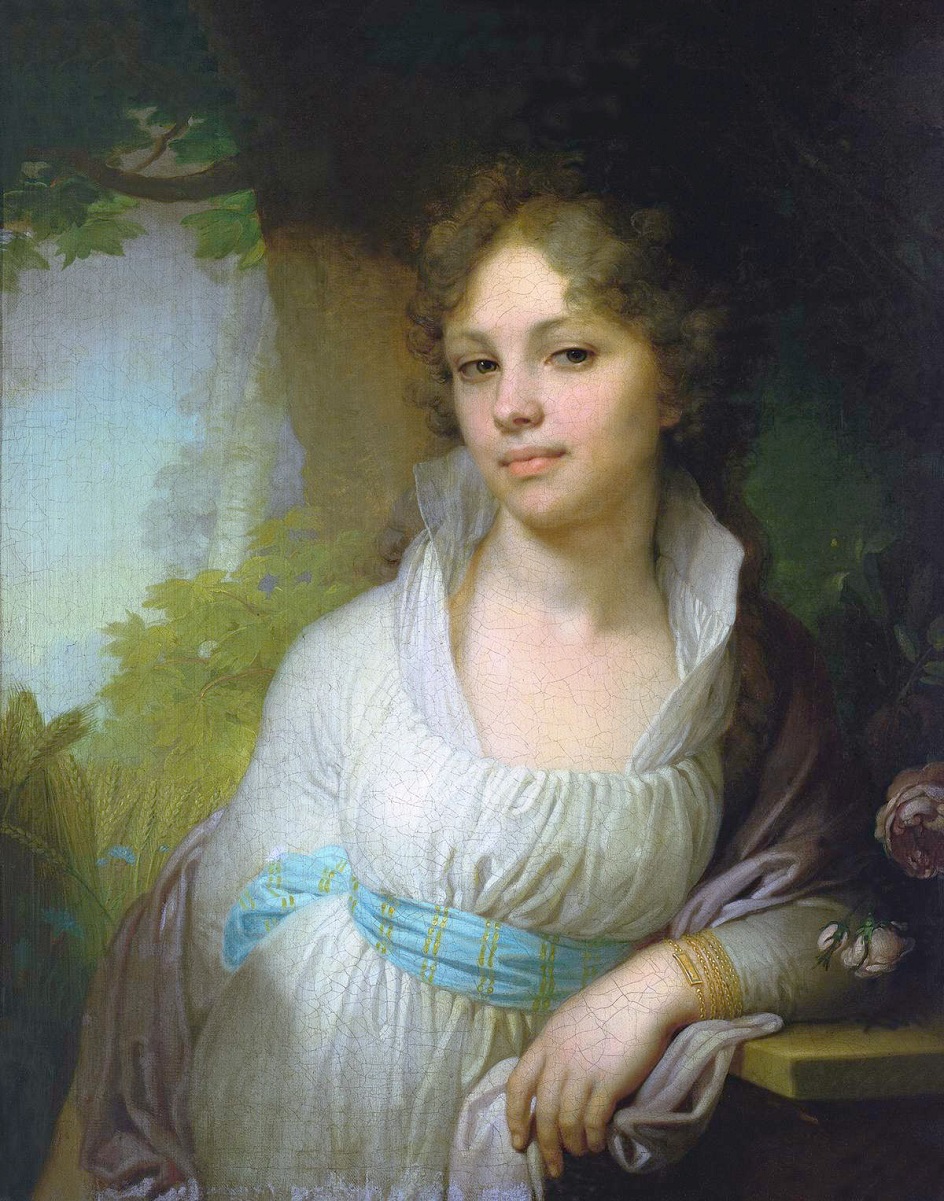 Владимир Боровиковский. «Портрет М. И. Лопухиной», 1797