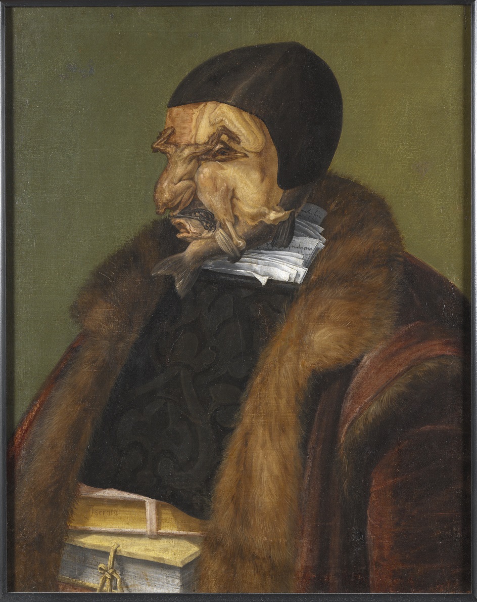 Джузеппе Арчимбольдо. Картина «Юрист», 1566