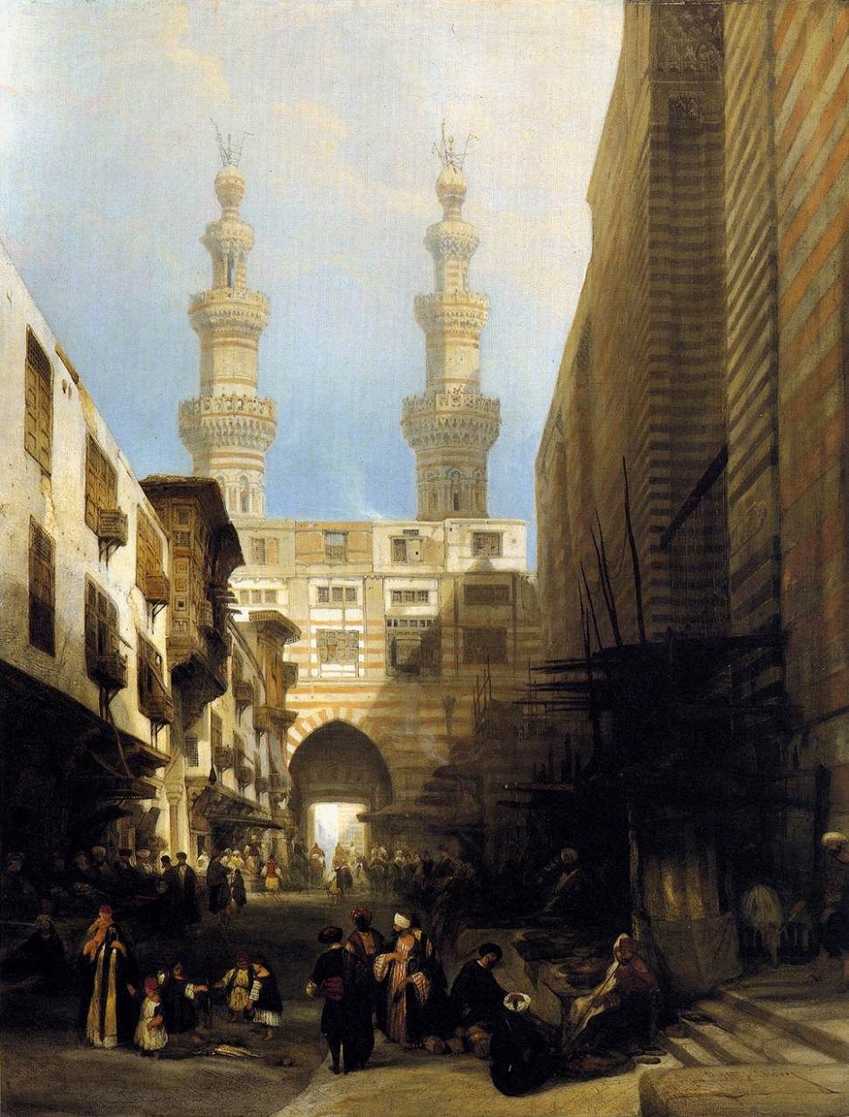 Дэвид Робертс. Картина «Вид в Каире», 1840