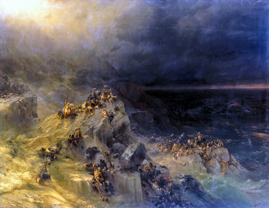 Иван Айвазовский. Картина «Всемирный потоп», 1864