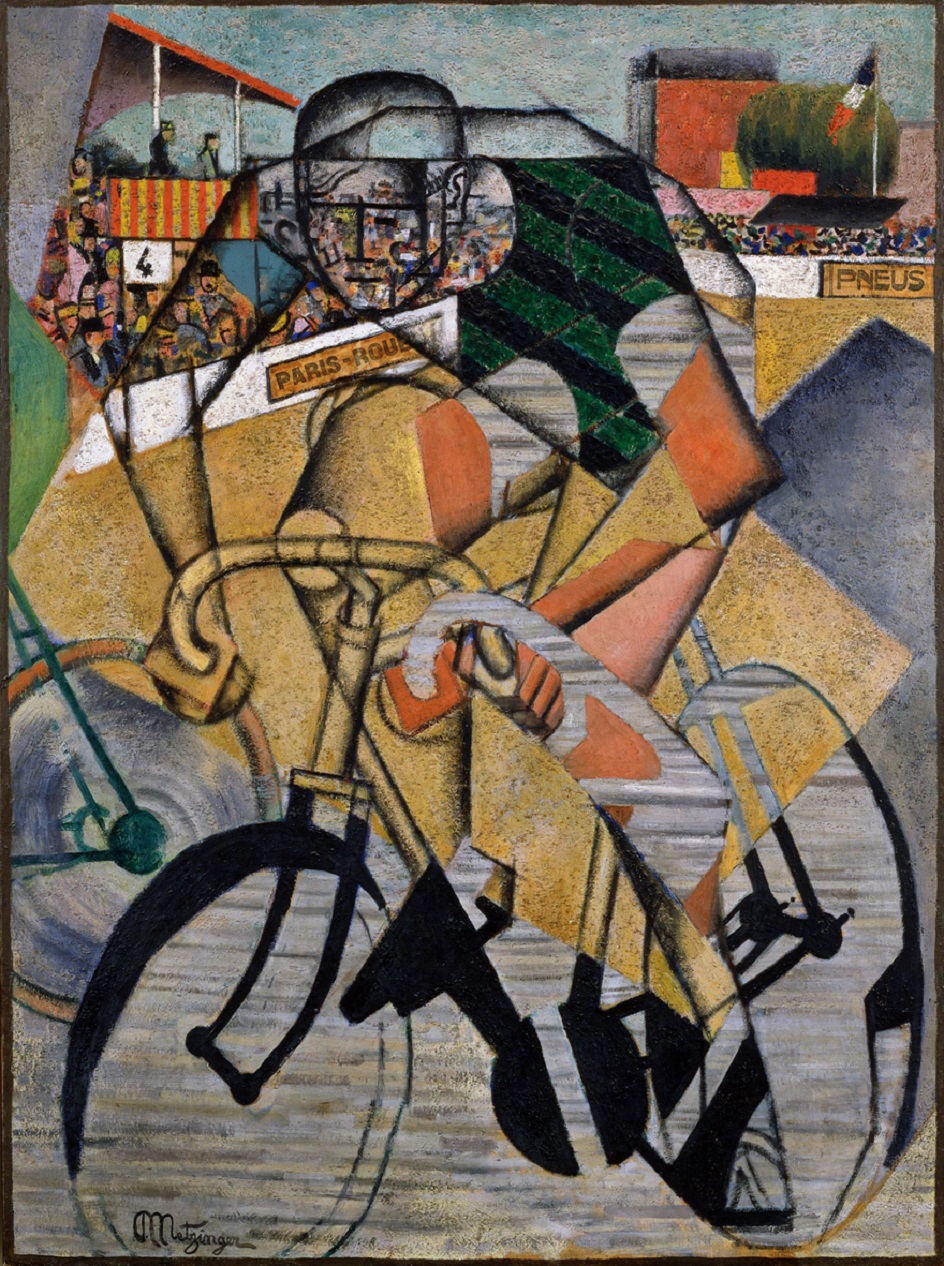 Коллаж. Жан Метцингер. Коллаж «Велодром», 1912