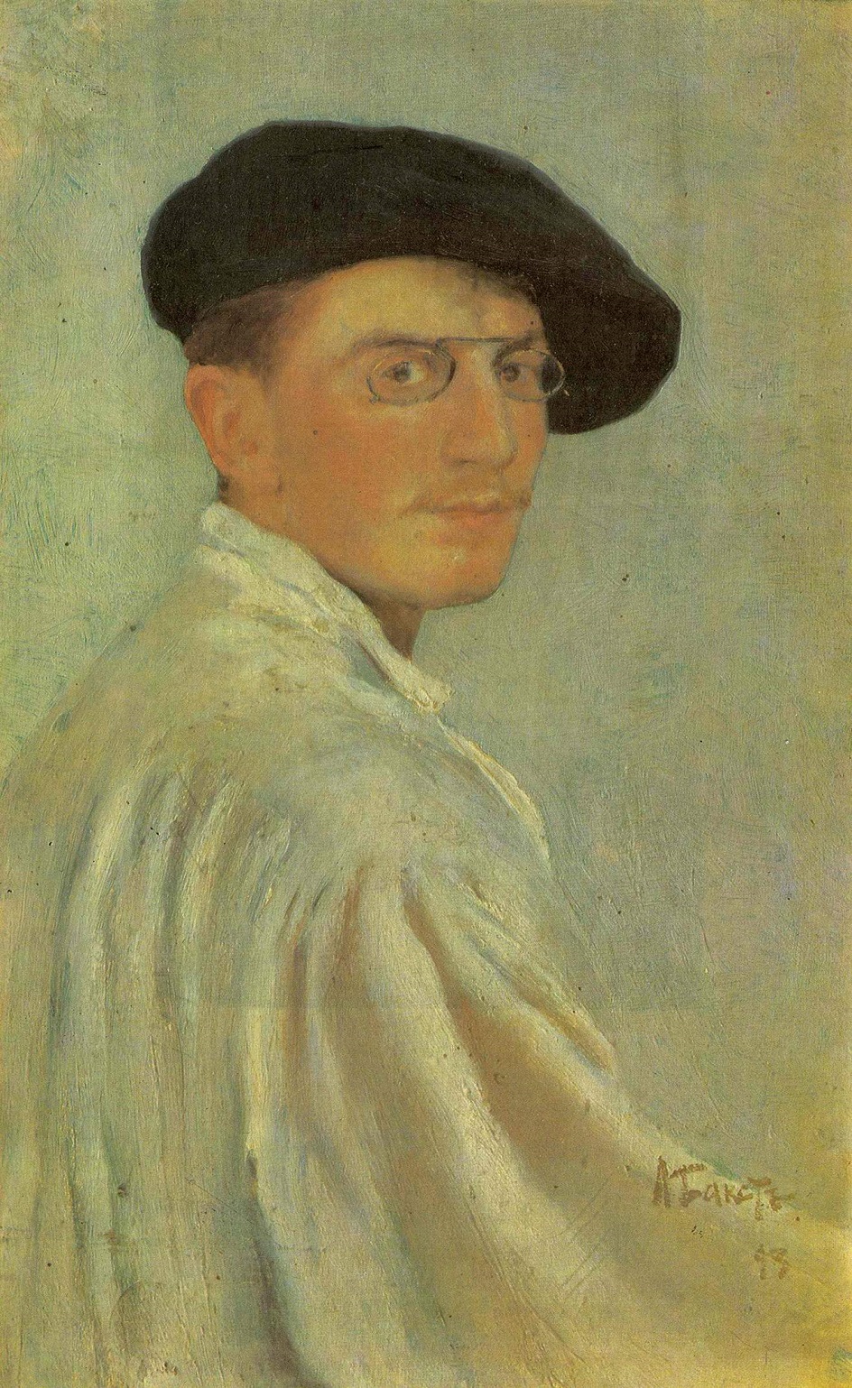 Лев Бакст. Картина «Автопортрет», 1893