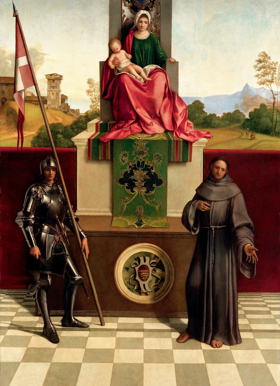 Мадонна на картинах. Джорджоне. Картина «Мадонна Кастельфранко», 1504