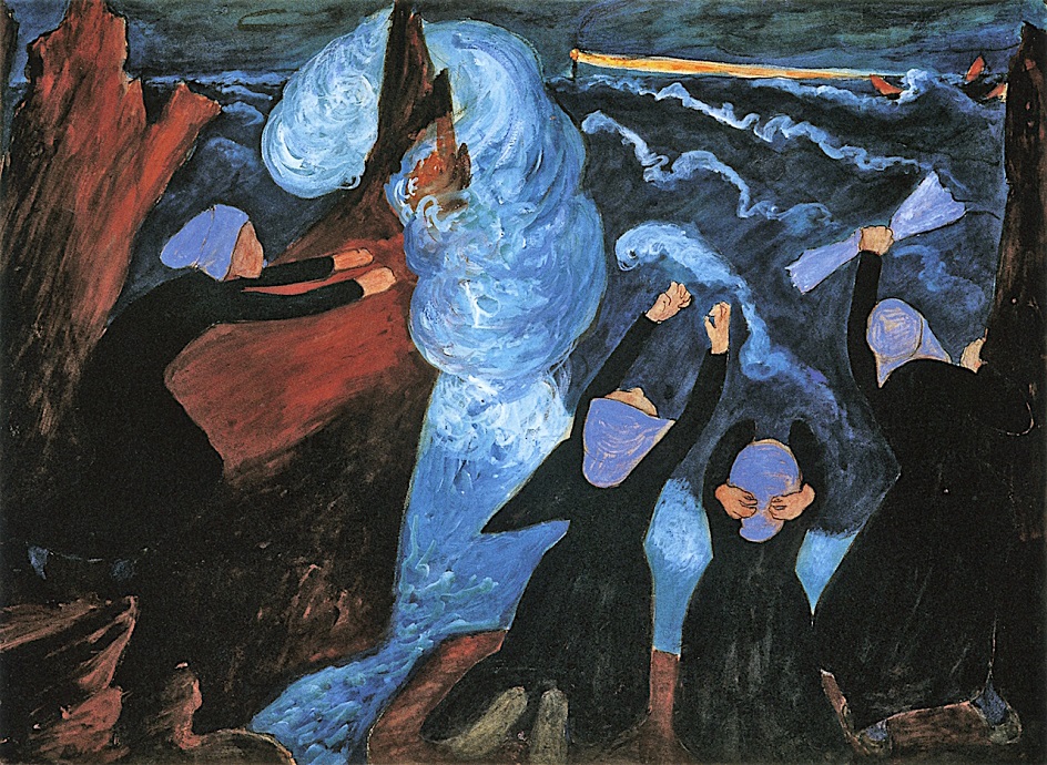 Марианна Веревкина. Картина «Шторм», 1908