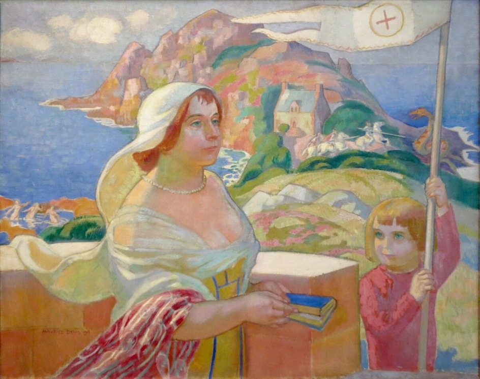 Морис Дени. Картина «Принцесса в башне», 1914
