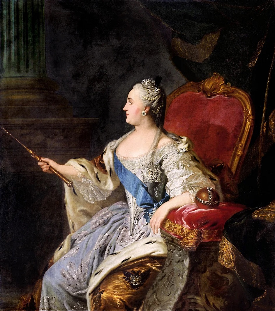Федор Рокотов. «Портрет Екатерины II», 1763