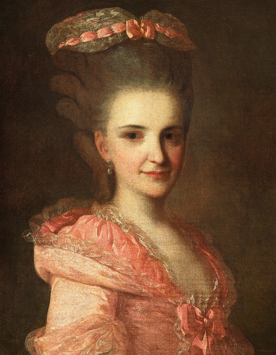 Федор Рокотов. «Неизвестная в розовом», 1770-е
