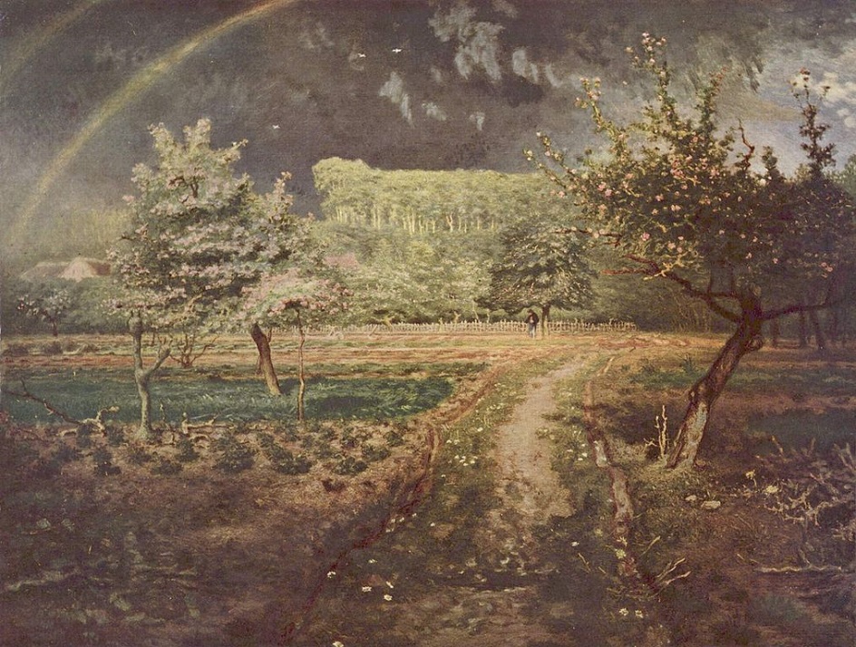 Пленэр. Жан-Франсуа Милле. Картина «Весна», 1873