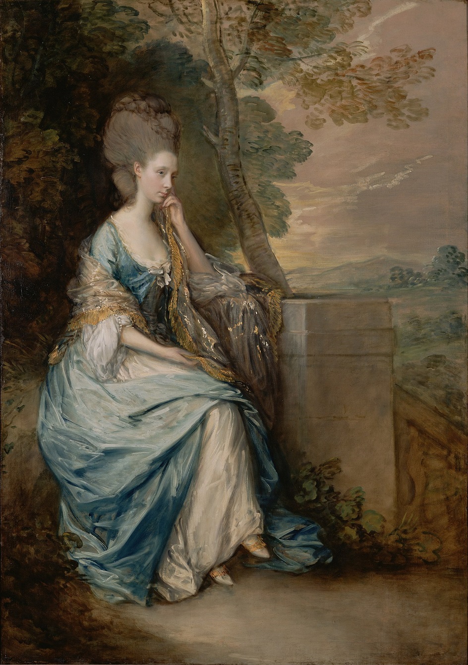 Томас Гейнсборо. Картина «Портрет Анны, графини Честерфилд», 1778