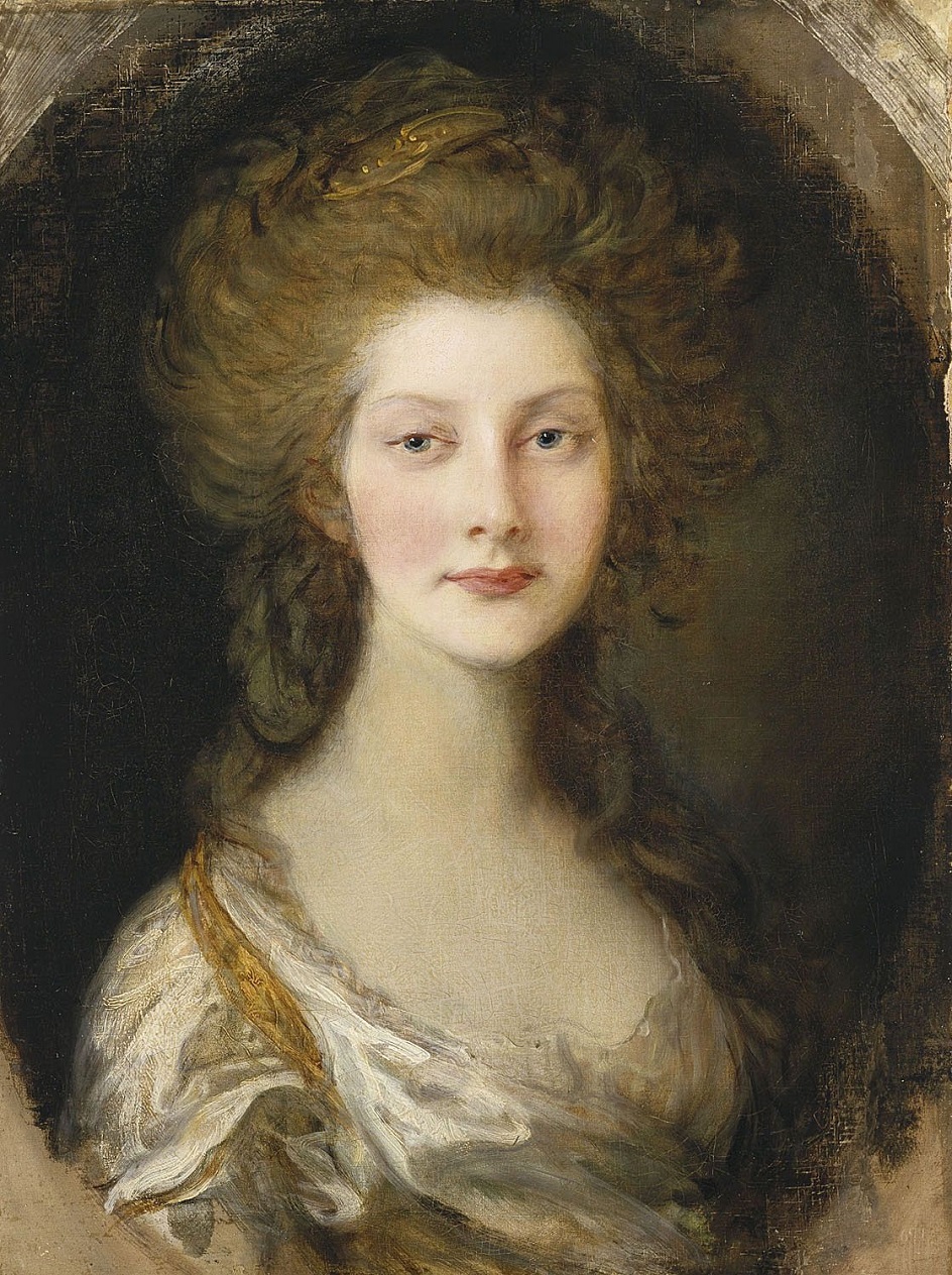 Томас Гейнсборо. Картина «Портрет принцессы Августы в возрасте 13 лет», 1782