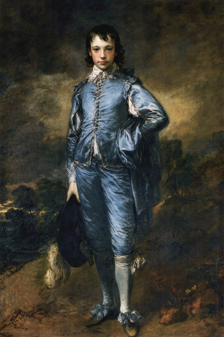 Томас Гейнсборо. Картина «Мальчик в голубом», 1770
