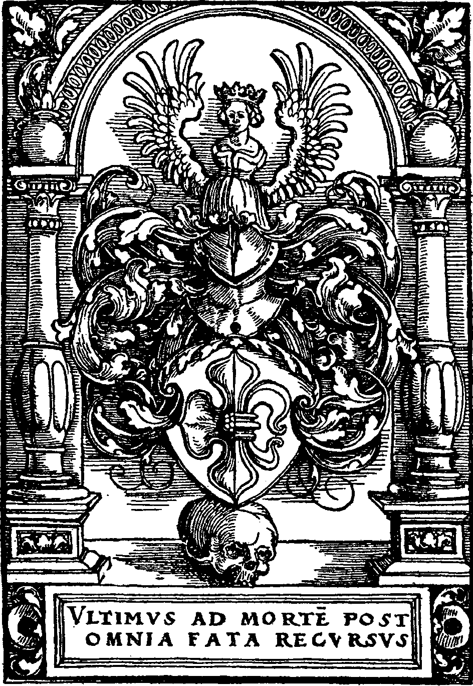 Экслибрис. Альбрехт Дюрер. Экслибрис Лазаря Шпенглера, 1515