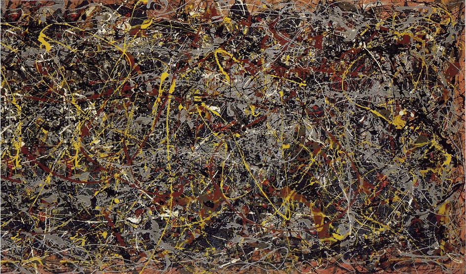 Абстрактный экспрессионизм. Джексон Поллок. Картина «Номер 5», 1948