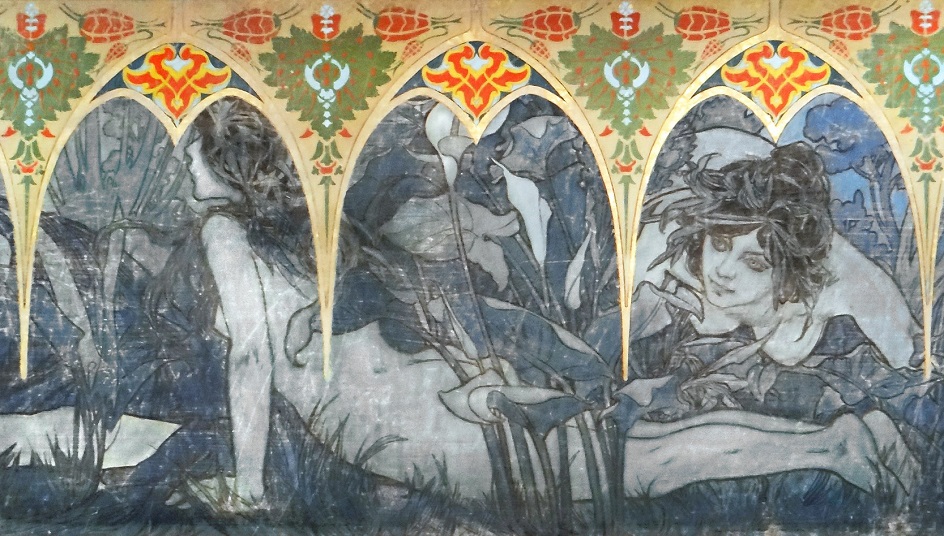 Альфонс Муха. Роспись павильона на Всемирной выставке 1900 года