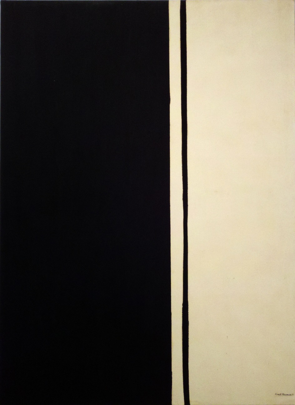 Барнетт Ньюман. Картина Black Fire I, 1961