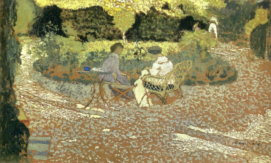 Эдуар Вюйар. Картина «В саду», 1898