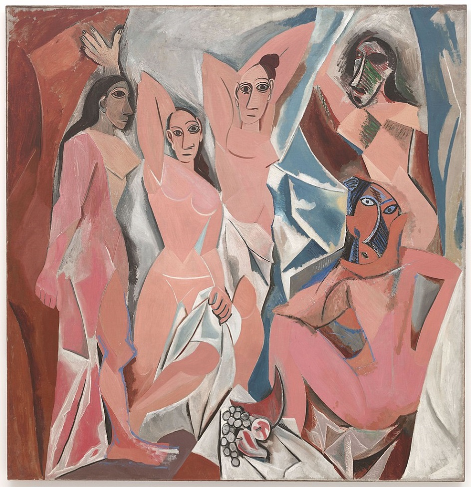 Формализм. Пабло Пикассо. Картина «Авиньонские девицы», 1907