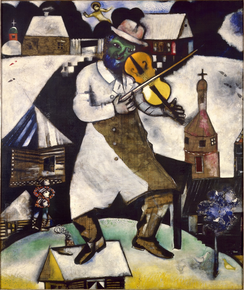 Формализм. Марк Шагал. Картина «Скрипач», 1912