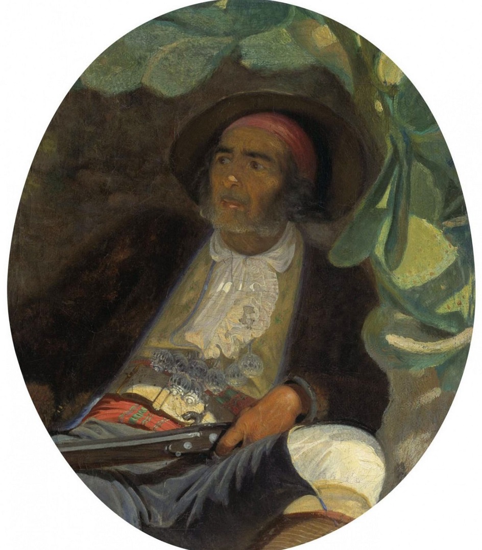 Григорий Мясоедов. Картина «Испанец», 1866