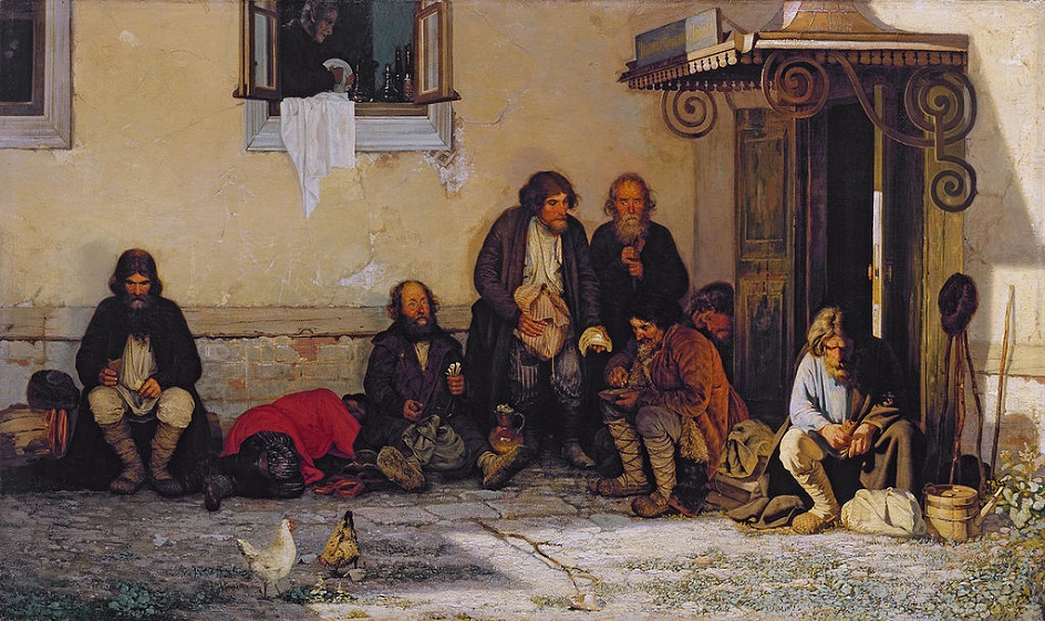 Григорий Мясоедов. Картина «Земство обедает», 1872