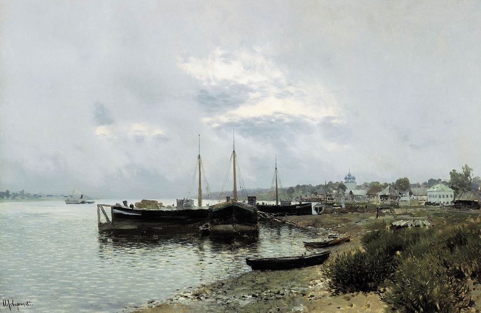 Исаак Левитан. Картина «После дождя. Плёс», 1898