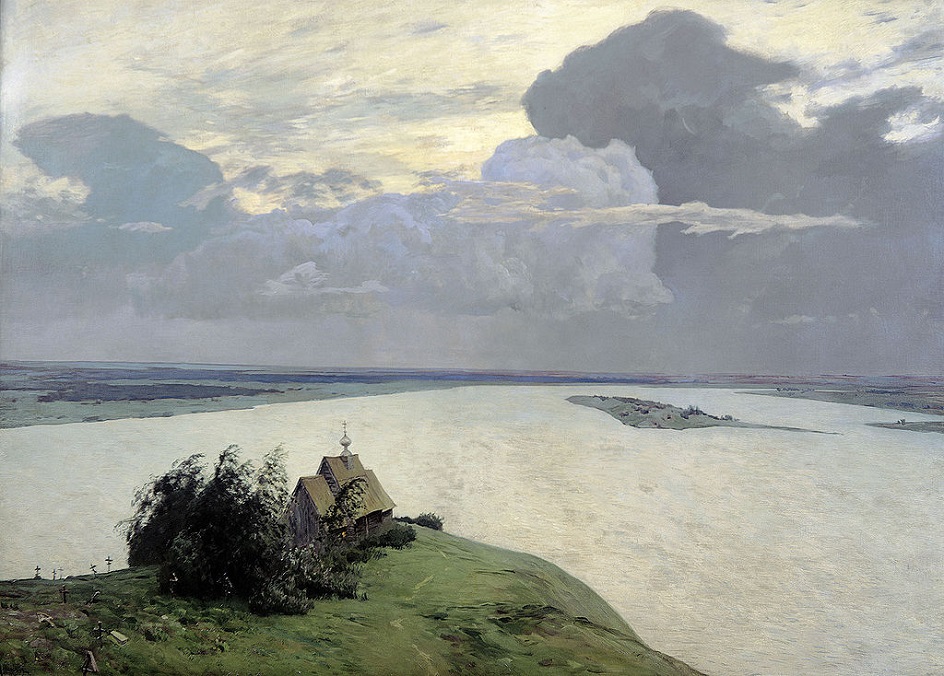 Исаак Левитан. Картина «Над вечным покоем», 1894
