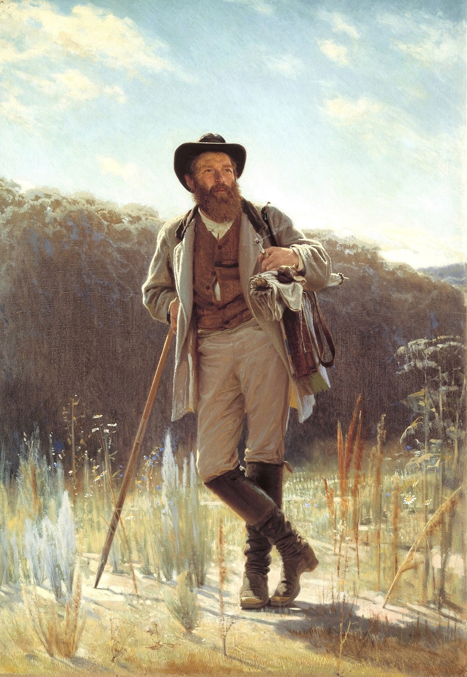 Иван Крамской. «Портрет художника Ивана Шишкина», 1873