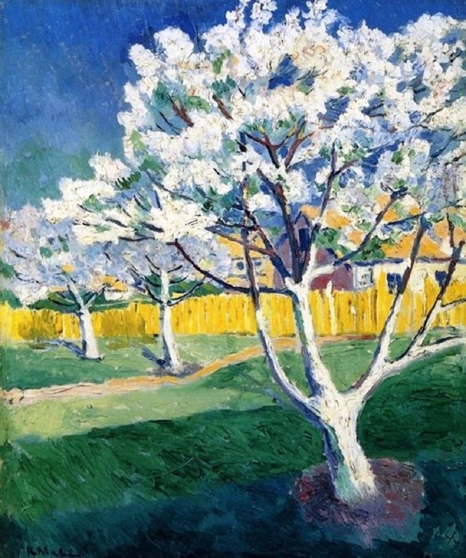 Казимир Малевич. «Яблоня в цвету», 1930