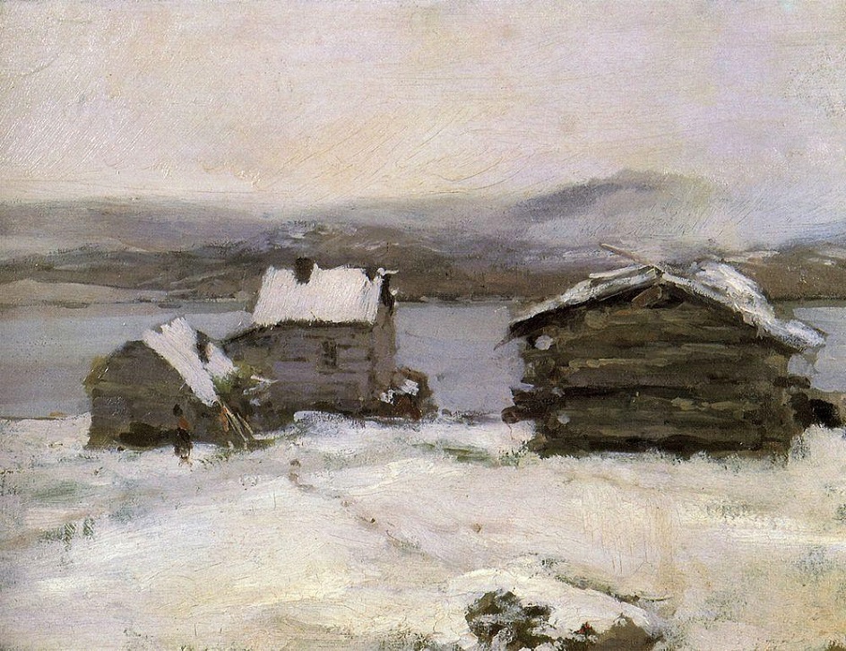 Константин Коровин. «Зима в Лапландии», 1894