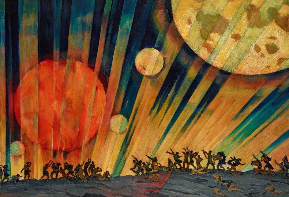 Константин Юон. Картина «Новая планета», 1921