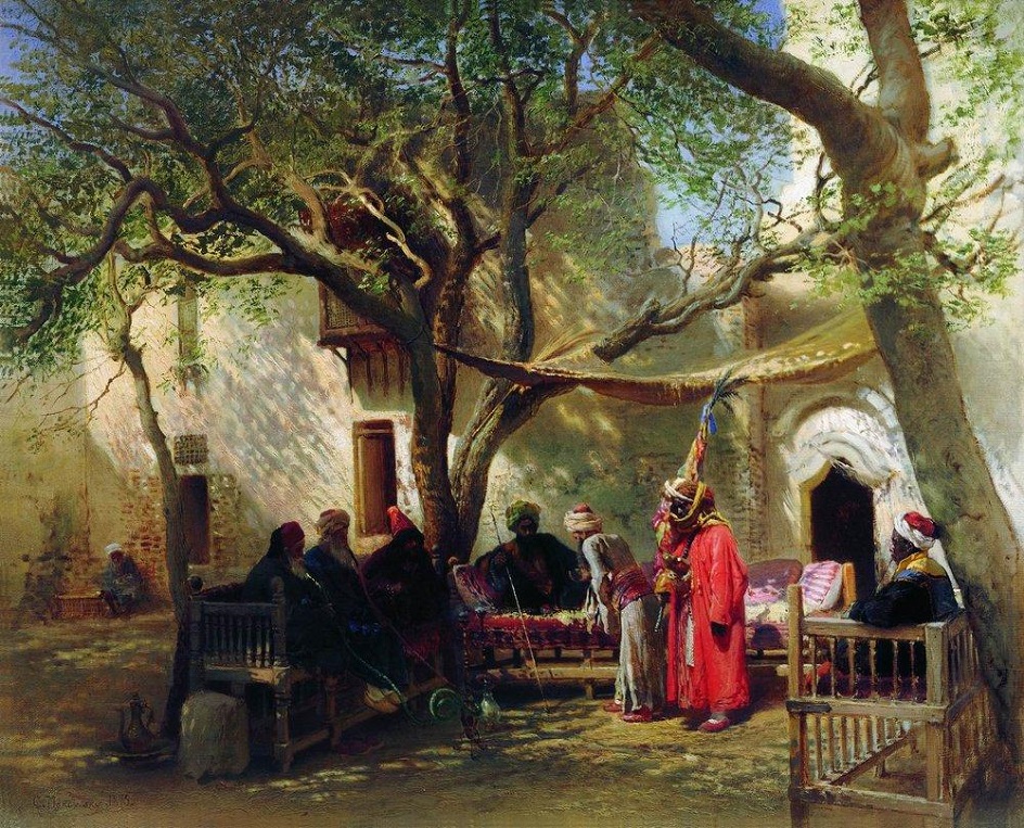 Константин Маковский. «Дервиши в Каире», 1875