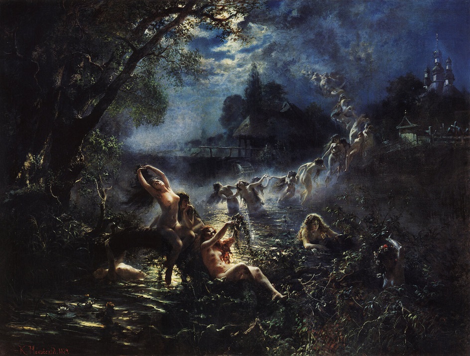 Константин Маковский. «Русалки», 1879
