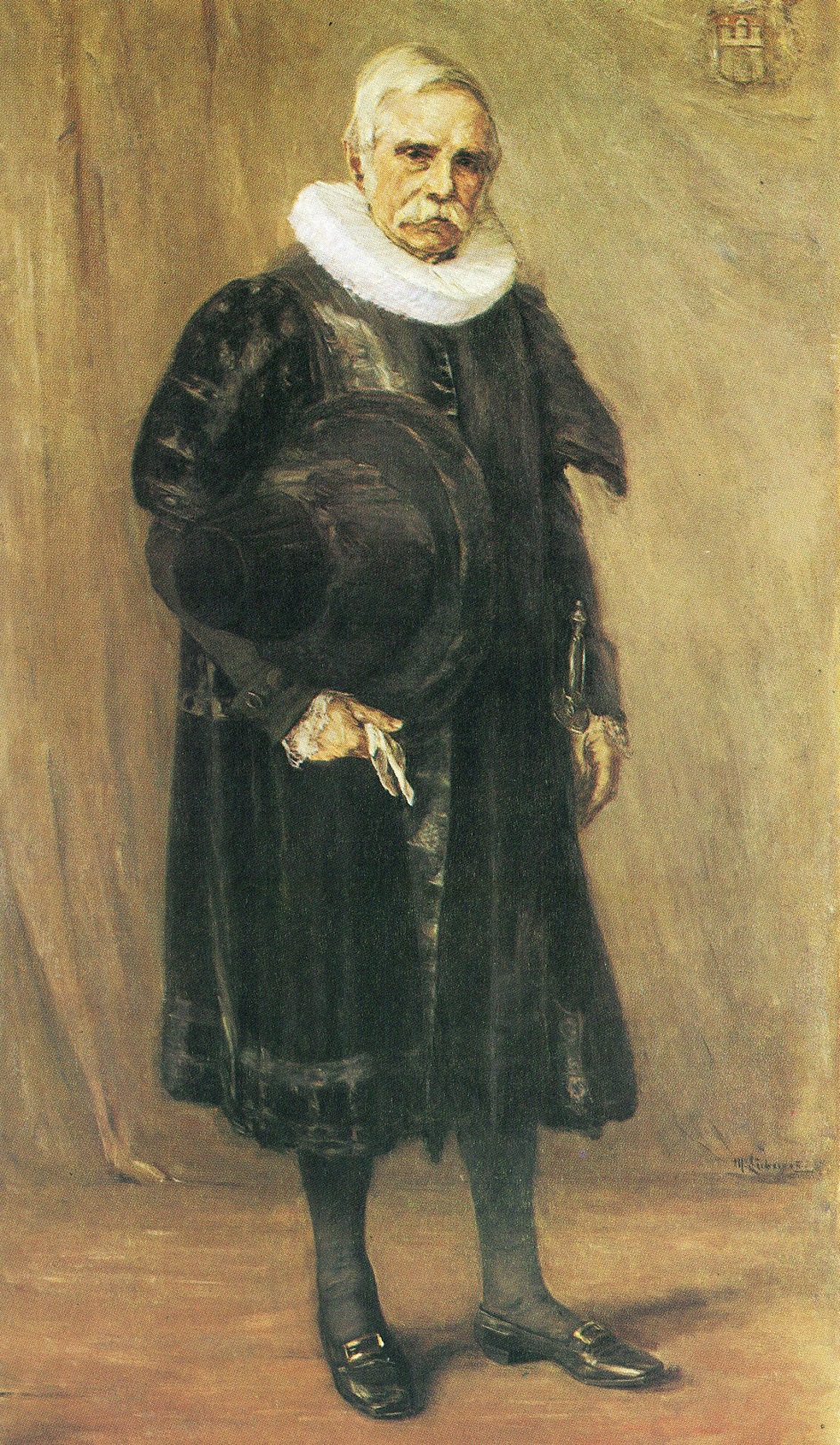 Макс Либерман. Картина «Портрет мэра Карла Фридриха Петерсена», 1891