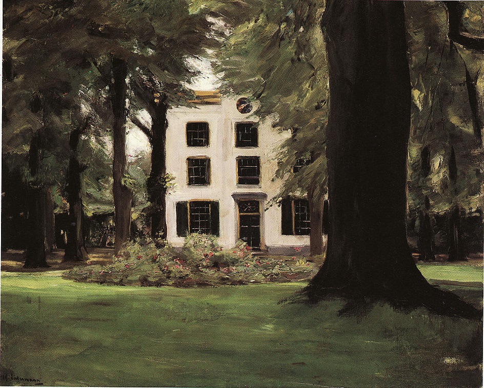 Макс Либерман. Картина «Деревенский дом в Хилверсюме», 1901