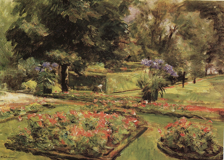 Макс Либерман. Картина «Сад в Ванзее», 1926