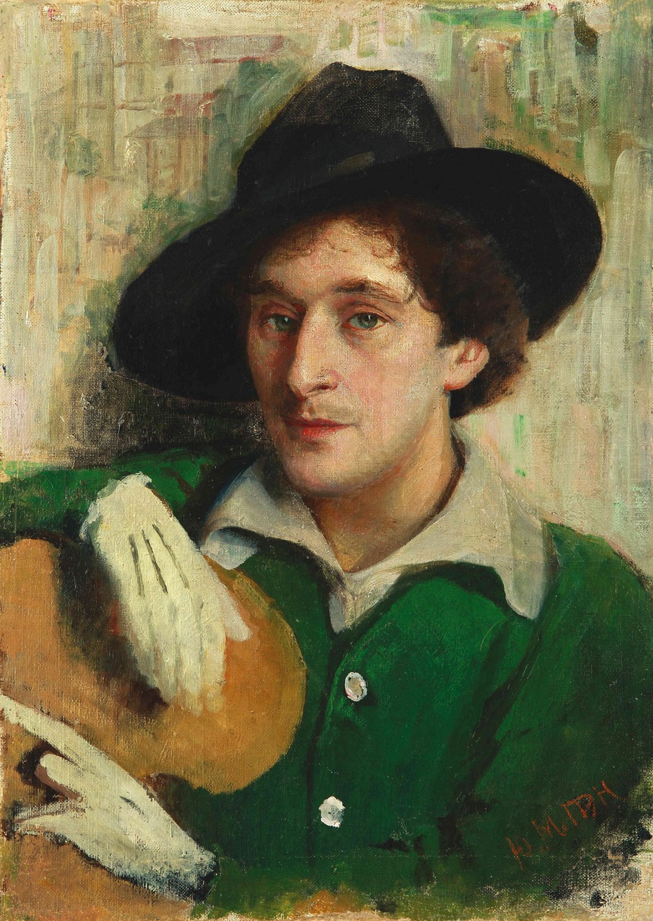 Марк Шагал. Иегуда (Юрий) Пэн. «Портрет Марка Шагала», 1914