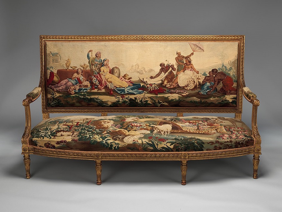 Мебель. Диван Людовика XVI, Конец XVIII века