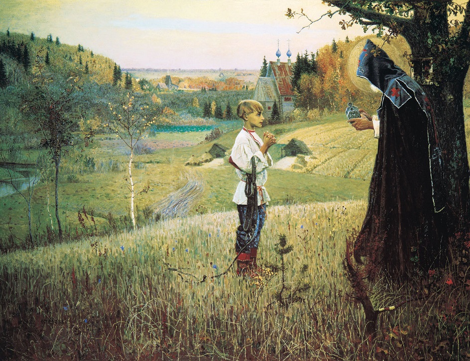 Михаил Нестеров. «Видение отроку Варфоломею», 1890