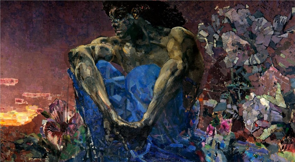 Михаил Врубель. «Демон сидящий», 1890