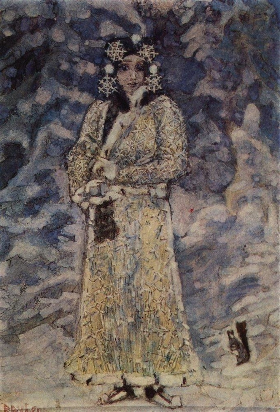 Михаил Врубель. «Снегурочка», 1890