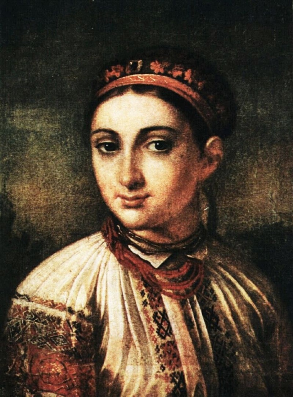Василий Тропинин. «Украинская девушка с Подолья», 1800-е